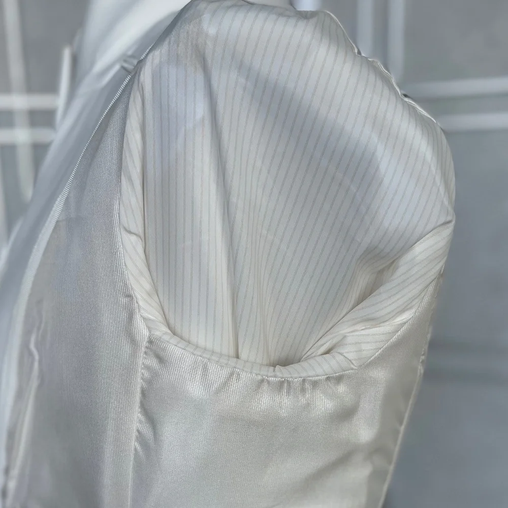 NWT Veronica Beard Off-White Charlize Dickey Jacket sz 12 - Picture 9 of 14